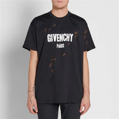 t shirt givenchy destroyed